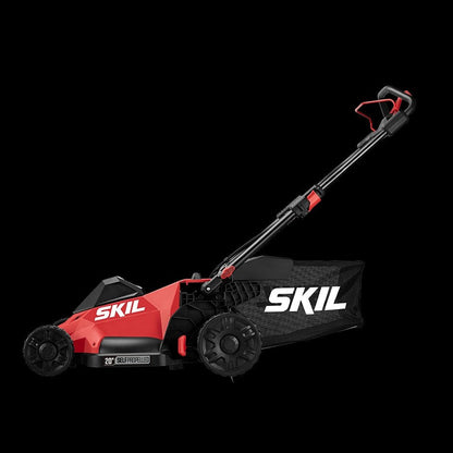 Skil PWR CORE 40-volt, 20-in Self-Propelled Battery Walk Mower with (1) 6 Ah Battery Included | SM4910C-11