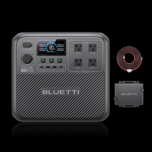BLUETTI Elite 200 V2+Charger